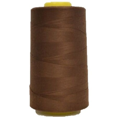 Vanguard Sewing Machine Polyester Thread,120'S,5000m Spools Col: Dark Brown